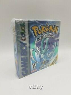 Pokemon Crystal Version Game Boy Sealed Rare Color Never Gameboy Mint Box