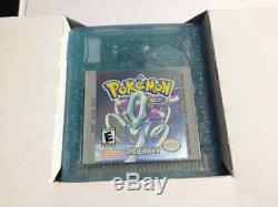 Pokemon Crystal Version (Nintendo Game Boy Color, 2001) complete