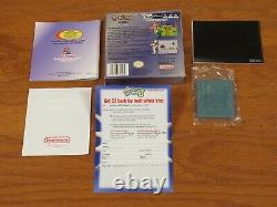 Pokemon Crystal Version Nintendo Game Boy Color GBC Complete in Box CIB