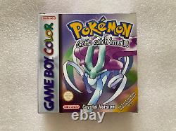 Pokemon Crystal Version Nintendo Game Boy Color PAL