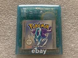 Pokemon Crystal Version Nintendo Game Boy Color PAL