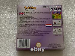 Pokemon Crystal Version Nintendo Game Boy Color PAL