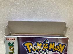 Pokemon Crystal Version Nintendo Game Boy Color PAL