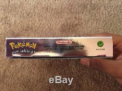 Pokemon Crystal Version U. K. Release Mint (Nintendo Game Boy Color, 2001)