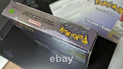 Pokemon Crystal boxed, complete, NEW BATTERY! (Nintendo Game Boy Color, 2001)