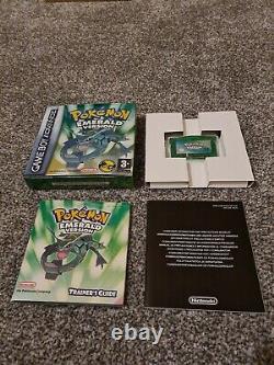 Pokemon EMERALD Gameboy Colour BOXED Excellent Condition NEW BATTERY