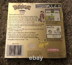 Pokemon Gameboy Color/GBC Gold Version Factory Sealed Nintendo Game Boy