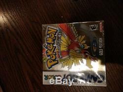 Pokemon Gameboy Color/GBC Gold Version Factory Sealed Nintendo Game Boy NM