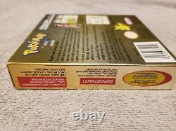 Pokemon Gold Authentic Complete In Box Nintendo Game Boy Color
