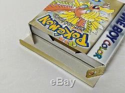 Pokemon Gold Complete in Box MINTY! Nintendo Game Boy Color GBA AUTHENTIC