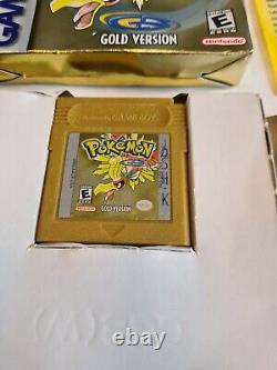 Pokemon Gold Game Boy Color Boxed