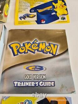 Pokemon Gold Game Boy Color Boxed