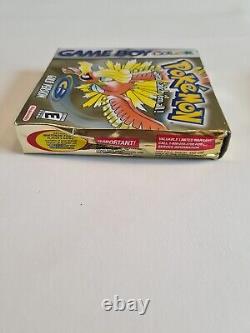 Pokemon Gold Game Boy Color Boxed