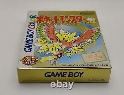 Pokemon Gold Game Boy Colour Japanese Version With Manual Boxed