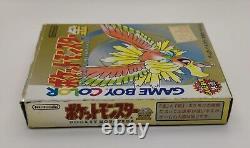 Pokemon Gold Game Boy Colour Japanese Version With Manual Boxed