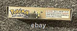 Pokemon Gold Gameboy Color Game with box and manual