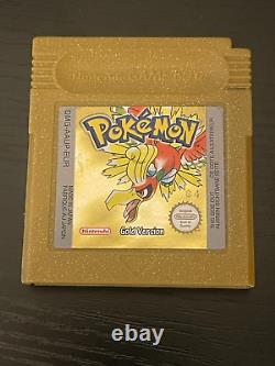 Pokemon Gold Gameboy Colour Game Tested and Working CIB Boxed Working Battery