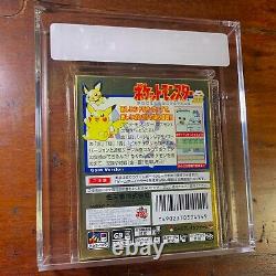 Pokemon Gold Japanese Version VGA Graded 85 NM+ NEW Gameboy Color NOT WATA 1999