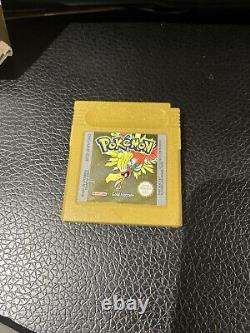 Pokemon Gold Nintendo Game Boy Color Boxed Manual Genuine Cart Working Battery