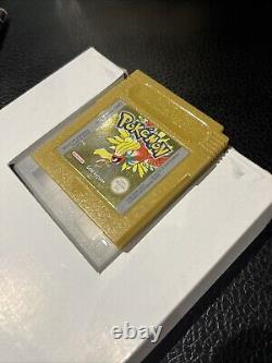 Pokemon Gold Nintendo Game Boy Color Boxed Manual Genuine Cart Working Battery