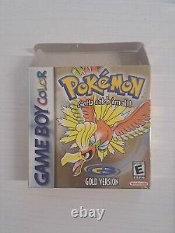 Pokemon Gold Nintendo Game Boy Color, NTSC COPY CIB