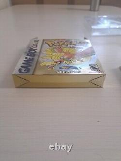 Pokemon Gold Nintendo Game Boy Color, NTSC COPY CIB