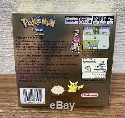 Pokemon Gold & Silver Complete CIB Nintendo Gameboy Color