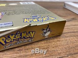 Pokemon Gold & Silver Complete CIB Nintendo Gameboy Color