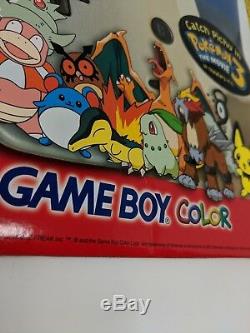Pokemon Gold Silver Gameboy Color GBC Promo Store Display Standee Sign LE VTG