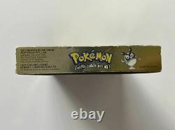 Pokemon Gold Version Boxed Game Boy Color GC PAL