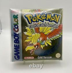 Pokemon Gold Version CIB NM Nintendo Game Boy Color, 2001 -European Version