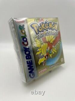 Pokemon Gold Version CIB NM Nintendo Game Boy Color, 2001 -European Version