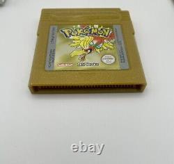 Pokemon Gold Version CIB NM Nintendo Game Boy Color, 2001 -European Version