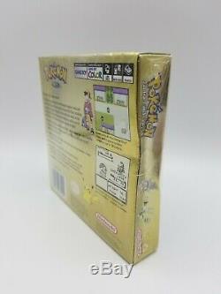 Pokemon Gold Version Color New Rare Gameboy Sealed Game Boy 2000