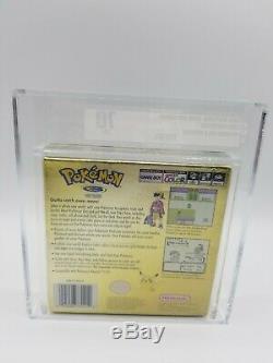 Pokemon Gold Version Color New Rare Gameboy Sealed Game boy VGA Graded 70 EX+