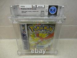 Pokemon Gold Version (Game Boy Color, 2000) New Sealed Graded WATA 9.4A++
