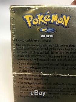 Pokemon Gold Version (Gameboy Color) Brand New & Factory Sealed Nintendo Rare