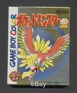Pokemon Gold Version (Nintendo Game Boy Color, 1999) JAPANESE New Never Played