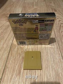 Pokemon Gold Version (Nintendo Game Boy Color, 2001) Rare No Manual