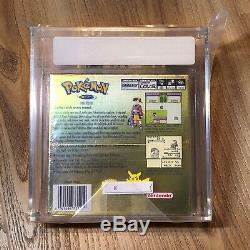 Pokemon Gold Version Sealed New Rare Gameboy Color Game Boy VGA Graded 80 NM