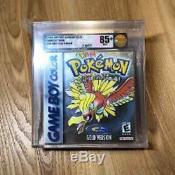 Pokemon Gold Version Sealed New Rare Gameboy Color Game Boy VGA Graded 85+ NM+