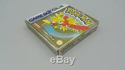 Pokemon Goldene Edition Spiel OVP CIB BOX Nintendo GameBoy Color
