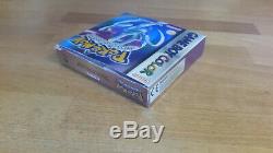 Pokemon Kristall Edition Gameboy Color OVP CIB Boxed Crystal
