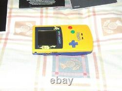 Pokémon Nintendo GameBoy Color Special Edition Pikachu Boxed Fully Complete