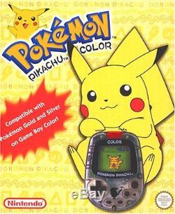 Pokemon Pikachu Color Gameboy Ped-O-Meter Pedometer NEW & BOXED