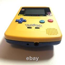 Pokemon Pikachu Edition Nintendo Game Boy Color (GBC) Yellow and Blue Shell