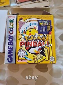 Pokémon Pinball Gameboy Colour Boxed Vintage Game