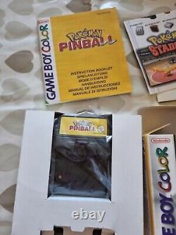 Pokémon Pinball Gameboy Colour Boxed Vintage Game