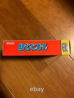 Pokemon Pinball Nintendo Gameboy Color GBC Japanese Game Boy GB NEW
