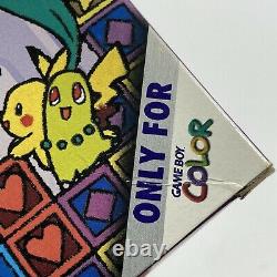 Pokemon Puzzle Challenge (Nintendo Game Boy Color 2000) Complete In Box! Tested